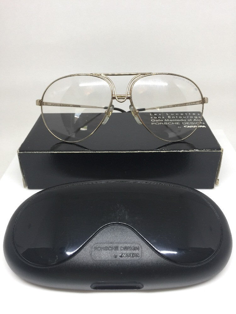 Vintage Porsche Design P5657 Gold Sunglasses - Super Vision Optical