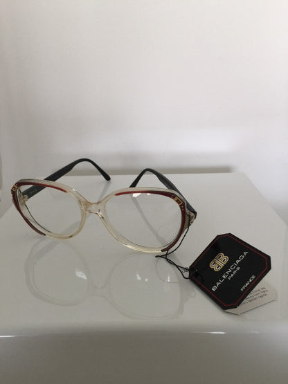 Vintage Balenciaga 2719 RD Gold Eyeglasses - Super Vision Optical
