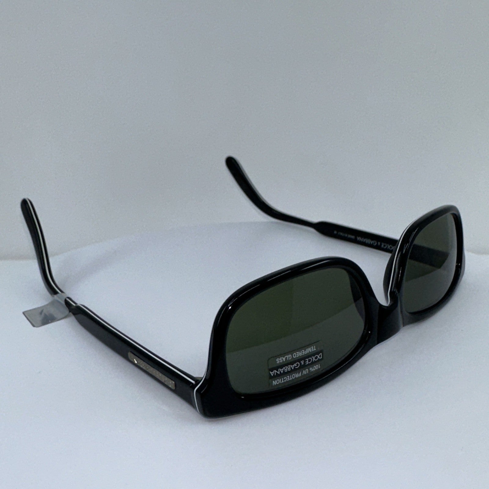Vintage Dolce & Gabbana DG 709S Black Sunglasses - Super Vision Optical