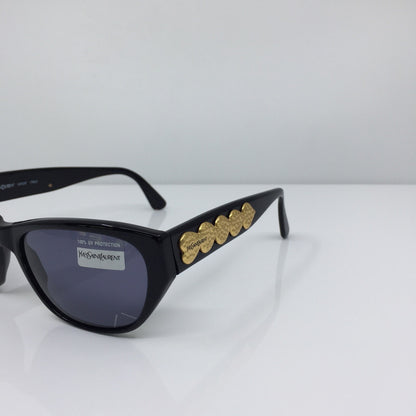 Vintage Saint Laurent YSL 6529 Gold Sunglasses - Super Vision Optical