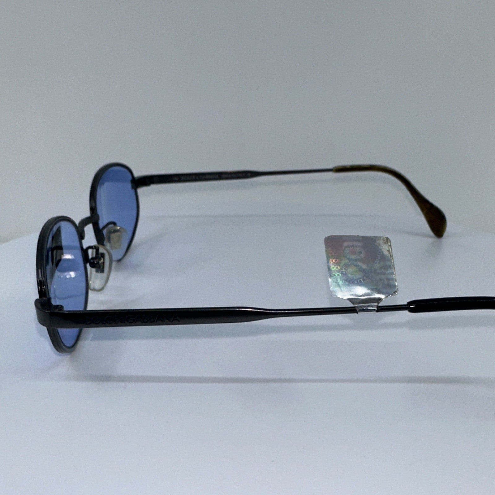 Vintage Dolce & Gabbana DG 107 Gunmetal Sunglasses - Super Vision Optical
