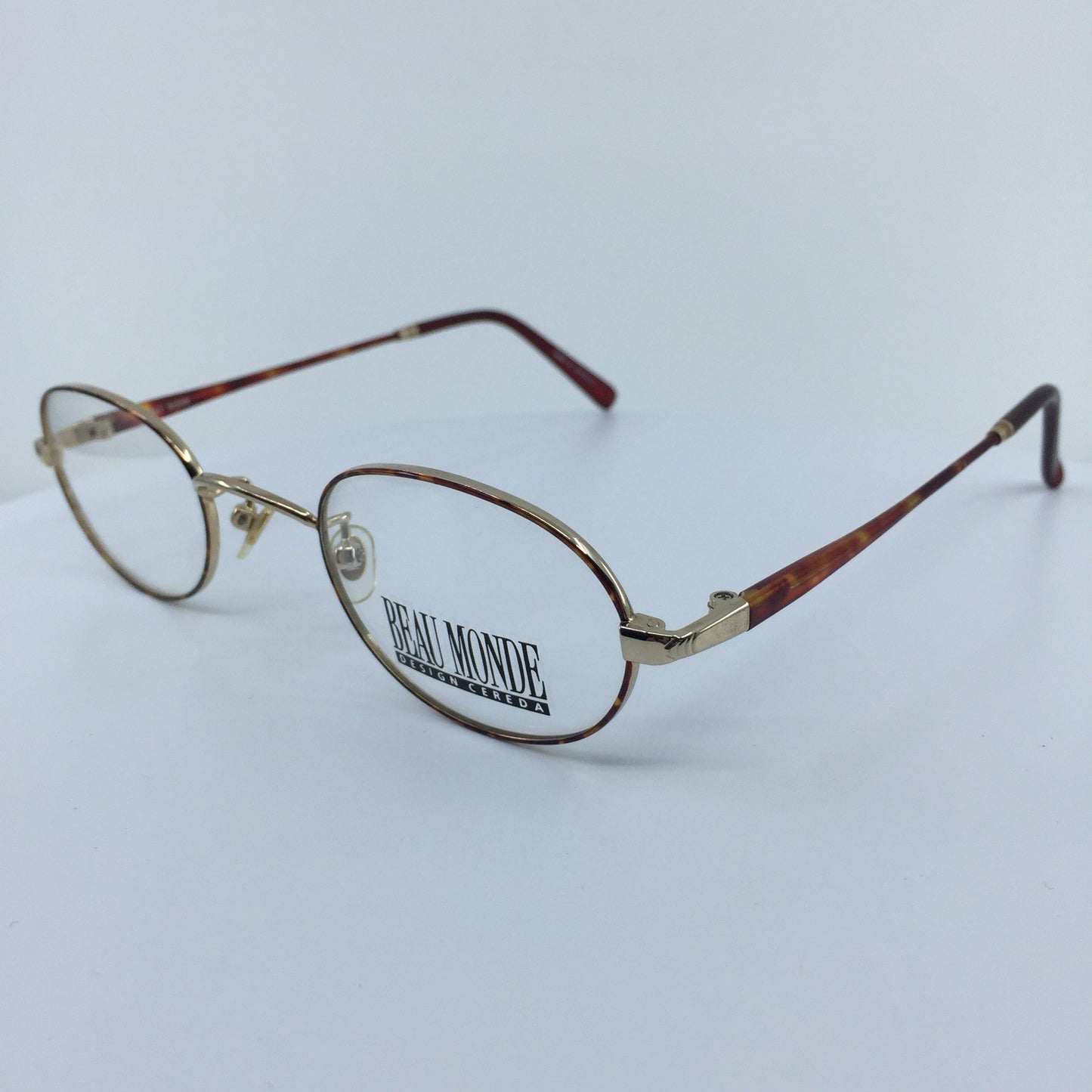 Vintage Beau Monde Collection Kenilworth Brown Eyeglasses - Super Vision Optical
