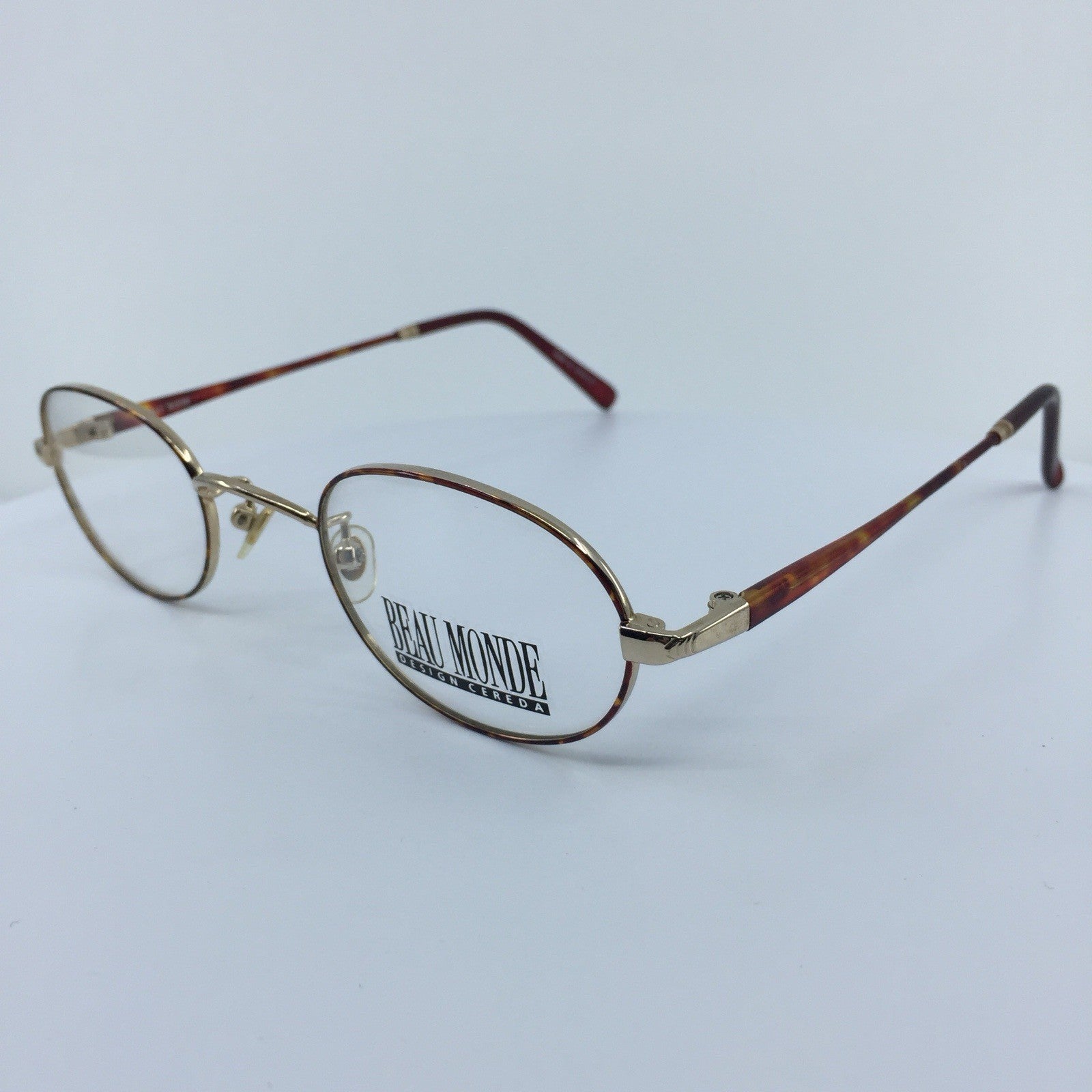 Vintage Beau Monde Collection Kenilworth Brown Eyeglasses - Super Vision Optical