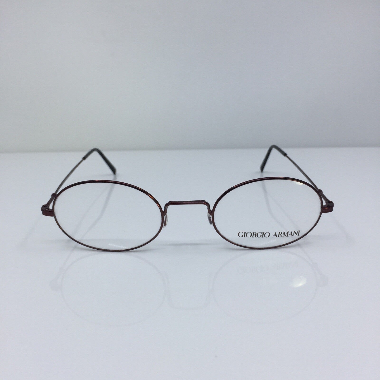 Vintage Giorgio Armani GA 1004 Brown Eyeglasses - Super Vision Optical