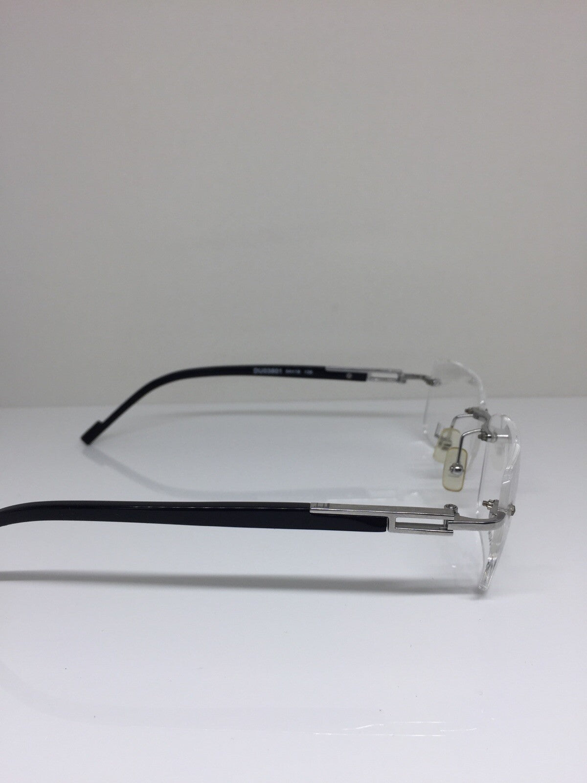 Vintage Dunhill DU03801 Silver Eyeglasses - Super Vision Optical