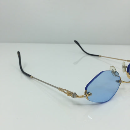 Vintage Fred Lunettes Fidji F3 MC Gold Sunglasses - Super Vision Optical