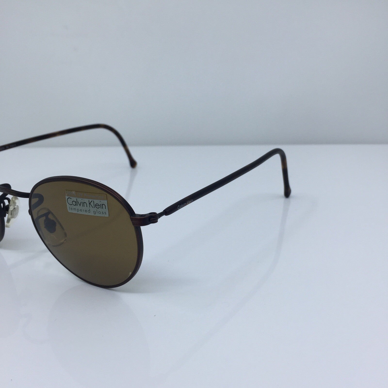 Vintage Calvin Klein CK 321-S Brown Sunglasses - Super Vision Optical