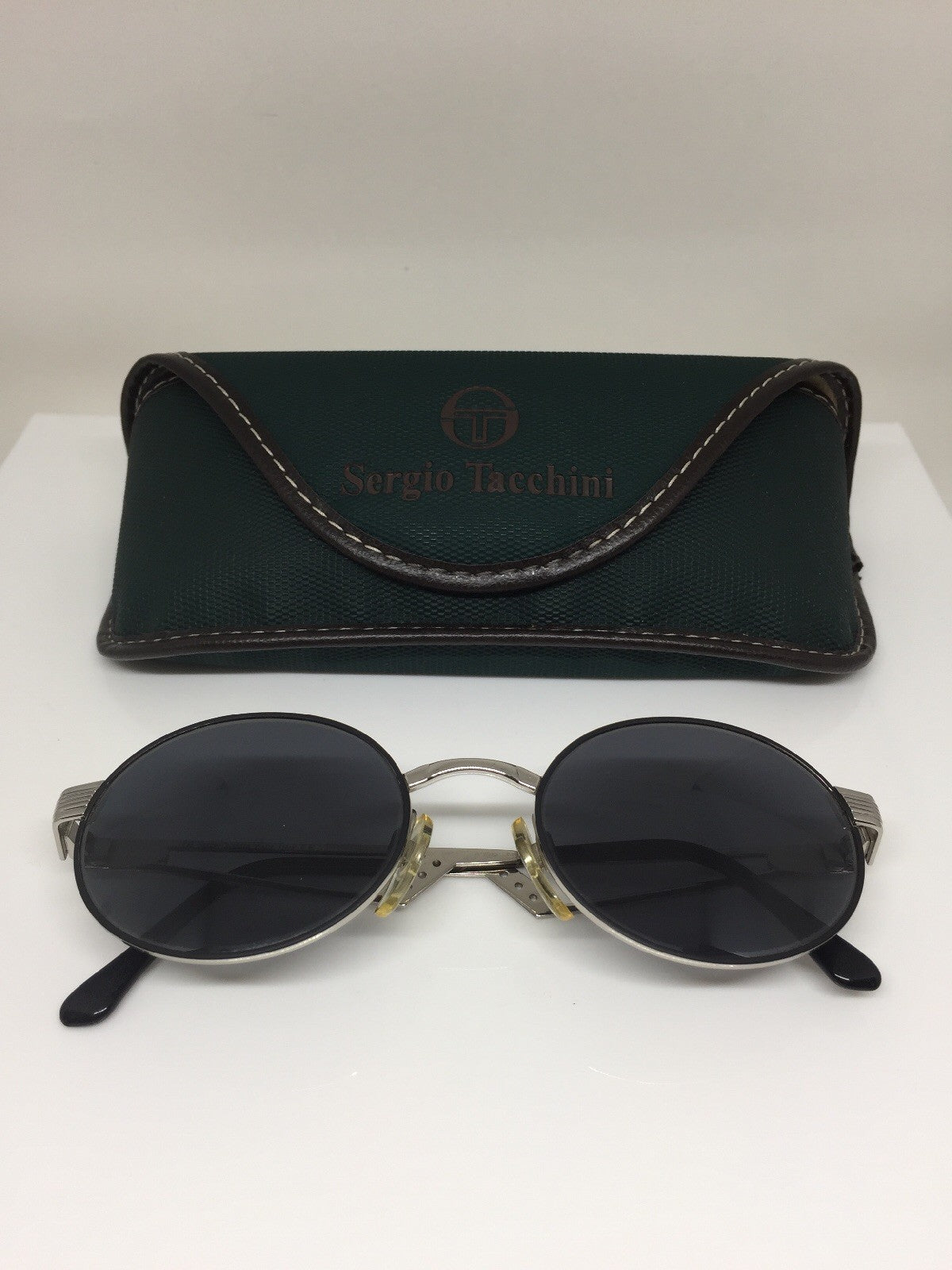 Vintage Sergio Tacchini ST 1039-S Black Sunglasses - Super Vision Optical