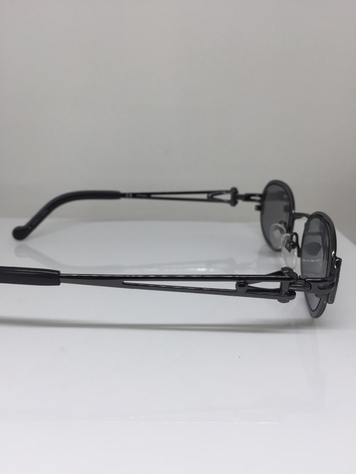 Vintage Jean Paul Gaultier JPG 56-0004 Gunmetal Sunglasses - Super Vision Optical