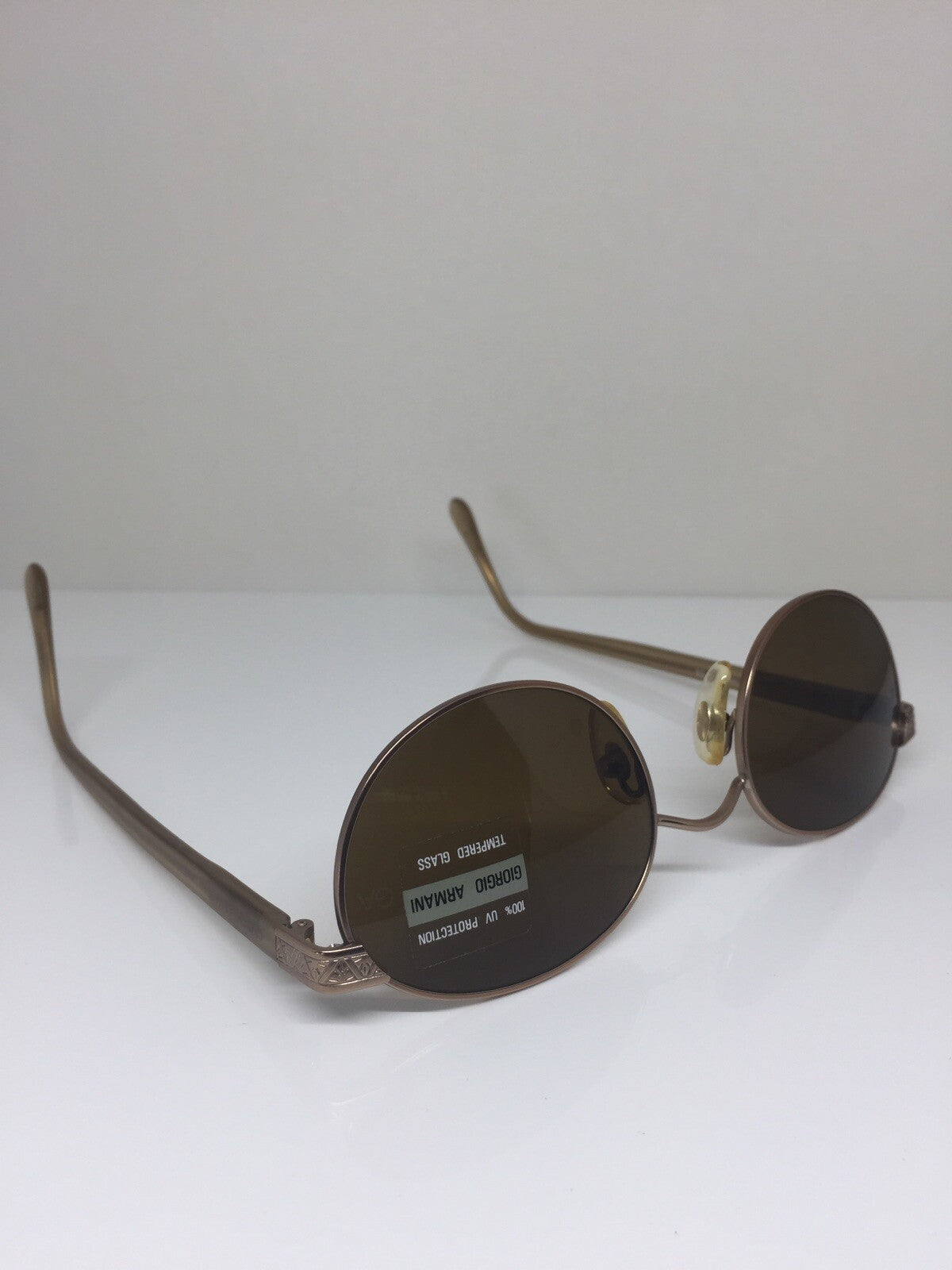 Vintage Giorgio Armani GA 633 Gold Sunglasses - Super Vision Optical