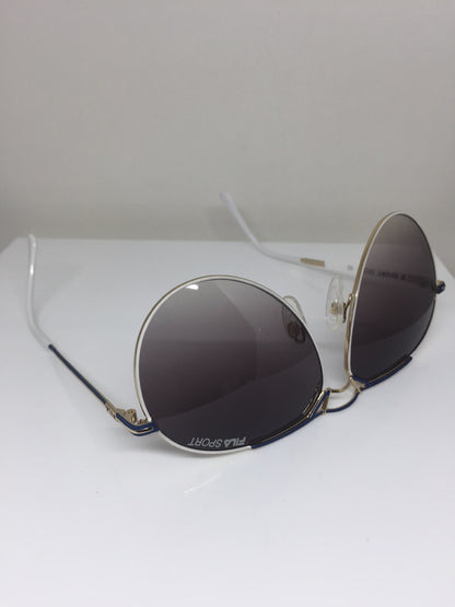 Vintage Fila Sport FILA 8802 Blue Sunglasses - Super Vision Optical