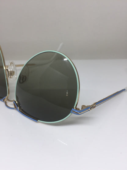 Vintage Fila Sport FILA 8802 Blue Sunglasses - Super Vision Optical