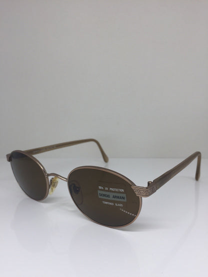 Vintage Giorgio Armani GA 633 Gold Sunglasses - Super Vision Optical