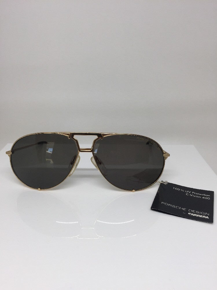 Vintage Porsche Design P5651 Gold Sunglasses - Super Vision Optical