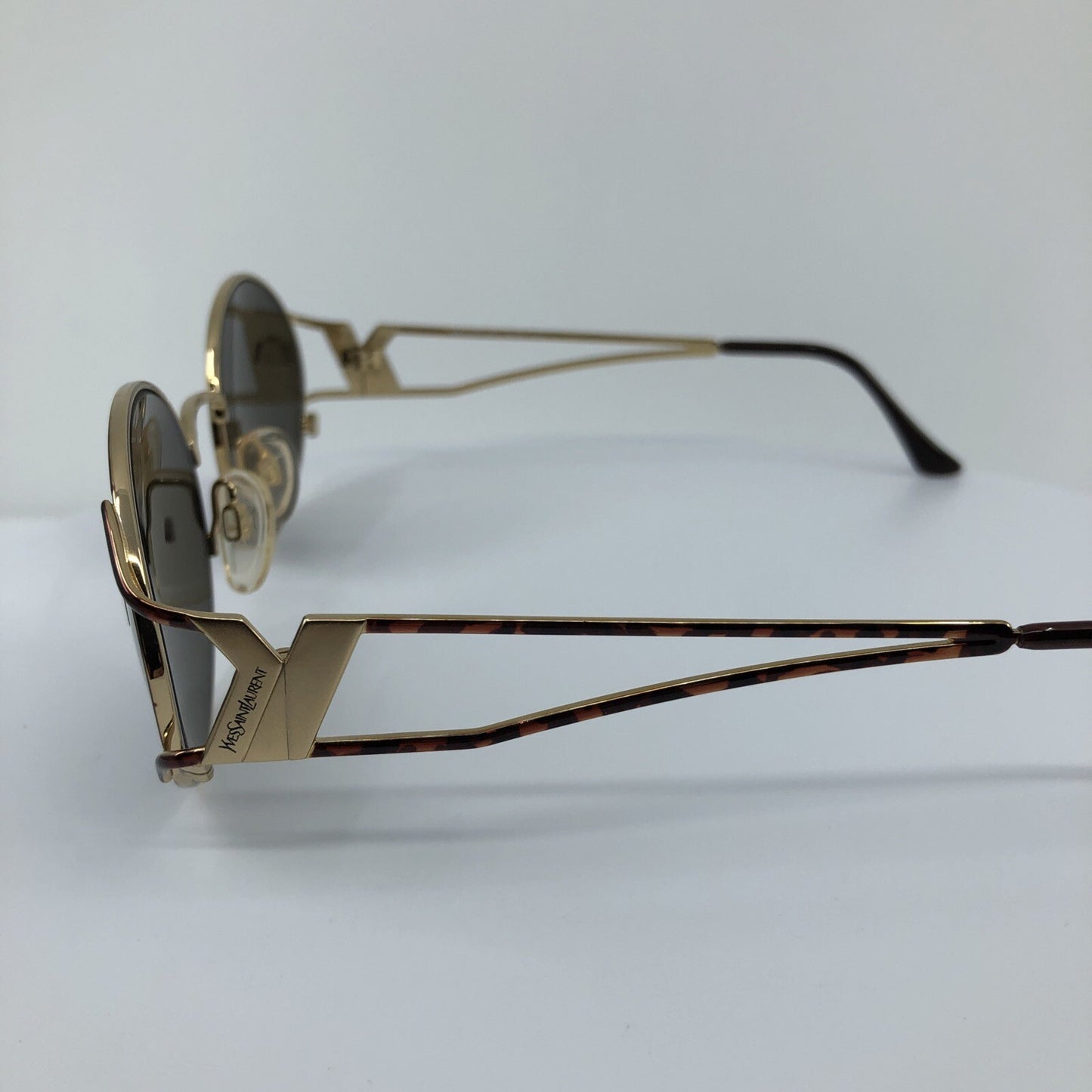 Vintage Saint Laurent YSL 6033 Tortoise Sunglasses - Super Vision Optical