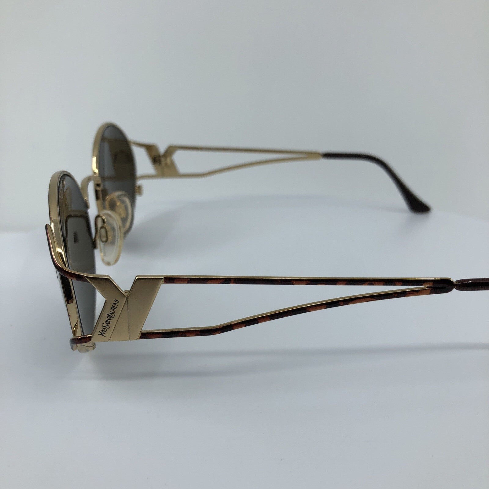 Vintage Saint Laurent YSL 6033 Tortoise Sunglasses - Super Vision Optical