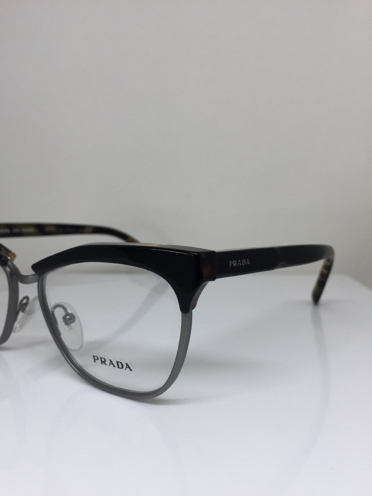 Vintage Prada VPR 14S Gunmetal Eyeglasses - Super Vision Optical