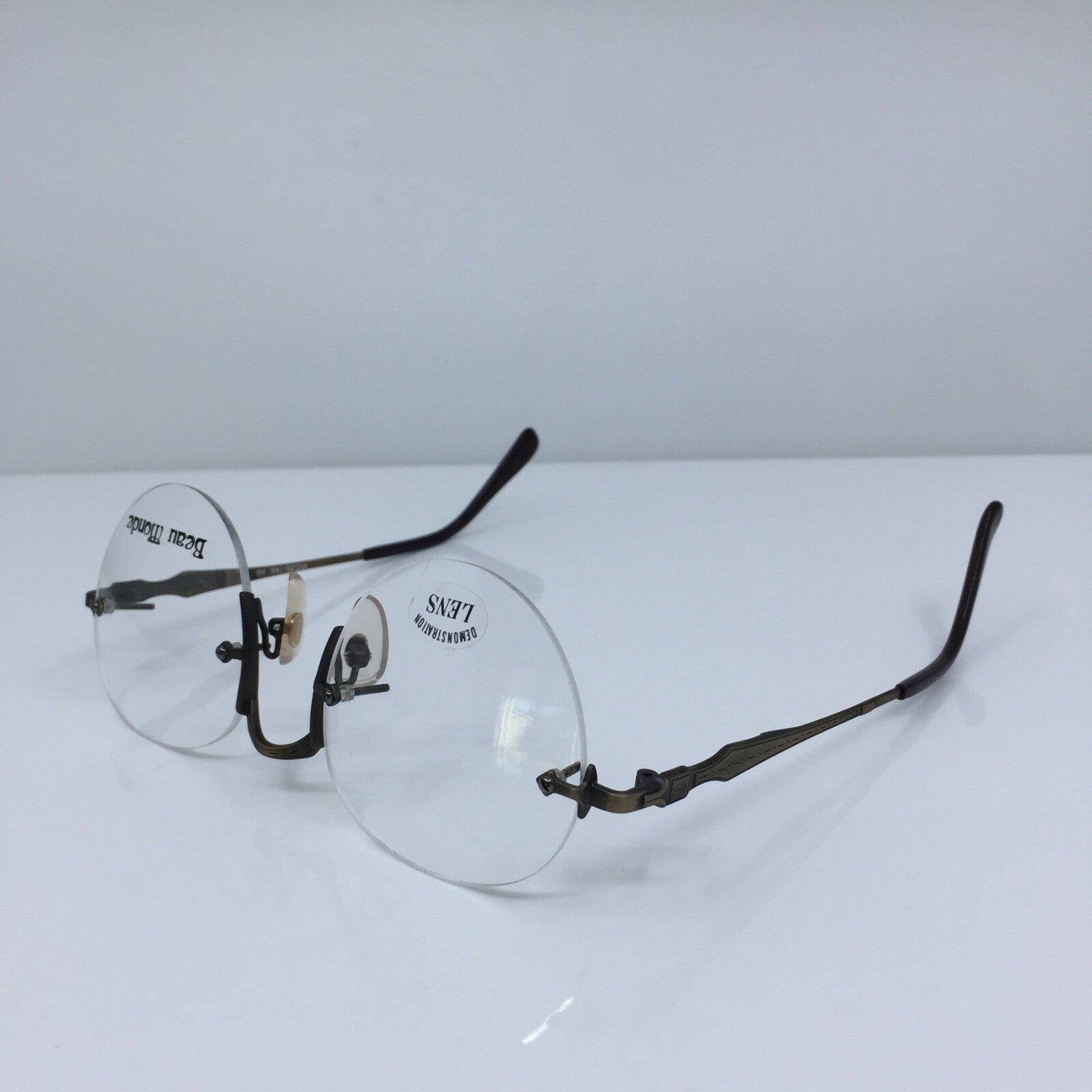 Vintage Beau Monde Collection Westbury Gold Eyeglasses - Super Vision Optical