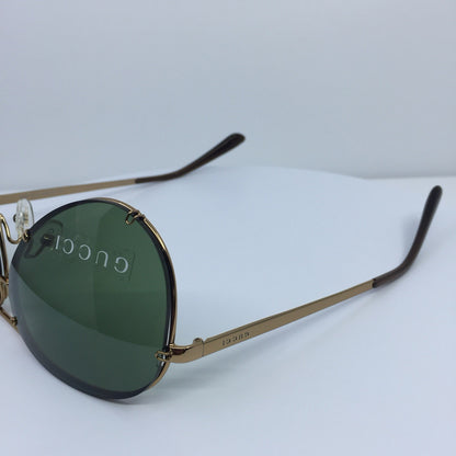 Vintage Gucci GG 1687/S Gold Sunglasses - Super Vision Optical