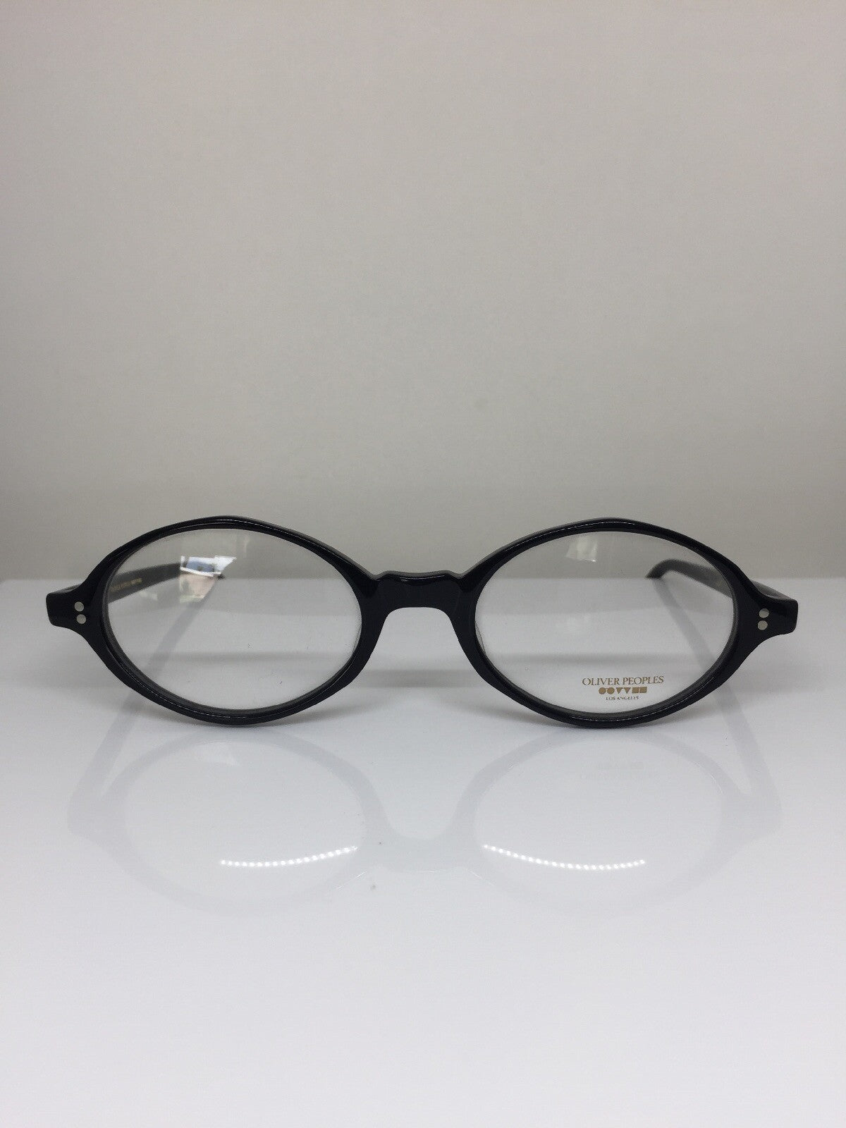 Vintage Oliver Peoples OP Joplin Black Eyeglasses - Super Vision Optical
