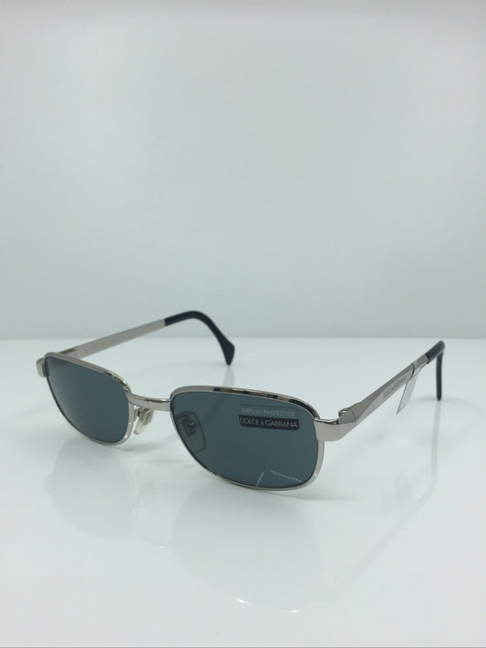 Vintage Dolce&Gabbana DG 334/S Silver Sunglasses - Super Vision Optical