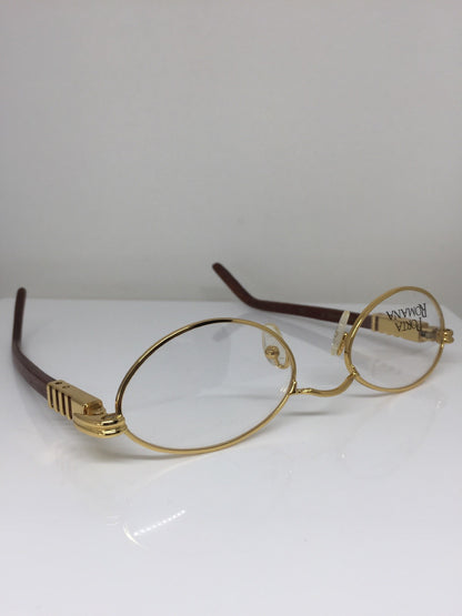 Vintage Porta Romana Porta Romana 30 Gold Eyeglasses - Super Vision Optical