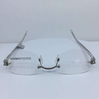 Vintage Dolce & Gabbana DG 460 Silver Eyeglasses - Super Vision Optical