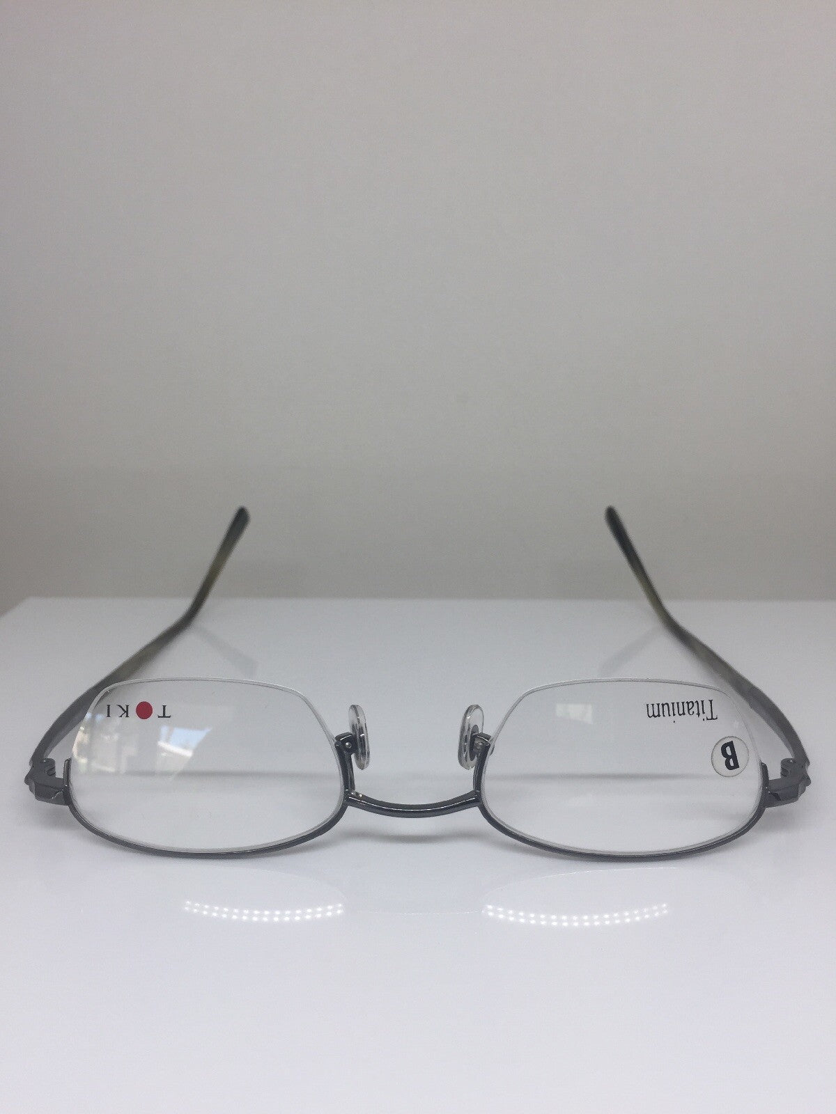 Vintage Toki Toki TK-8080-200 Gunmetal Eyeglasses - Super Vision Optical