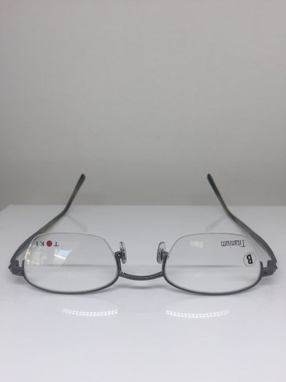 Vintage Toki Toki TK-8080-200 Gunmetal Eyeglasses - Super Vision Optical