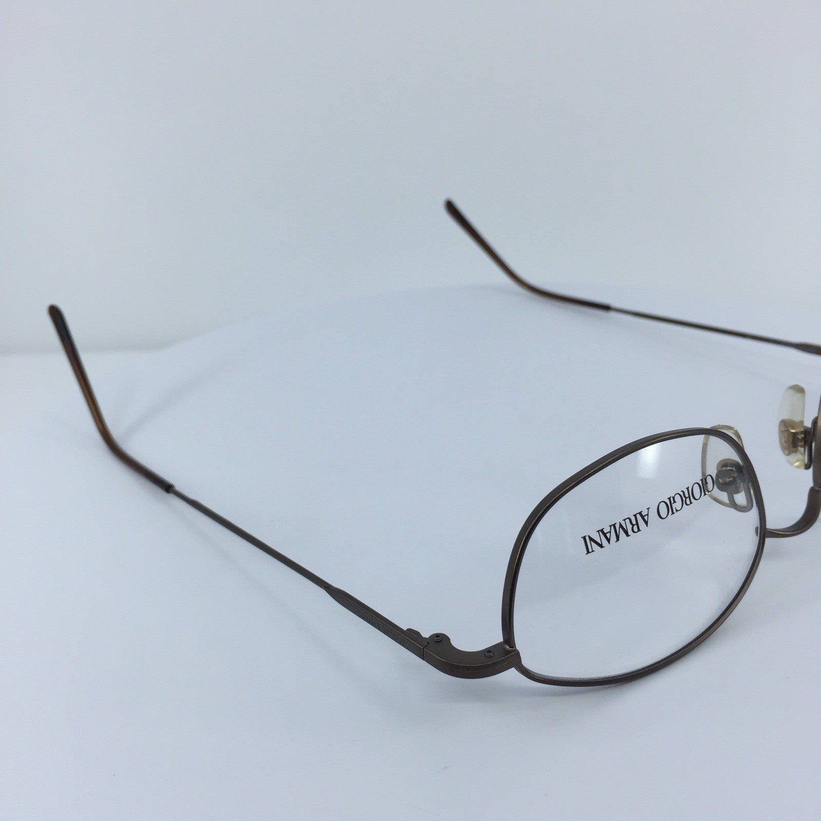 Vintage Giorgio Armani GA 1006 Brown Eyeglasses - Super Vision Optical