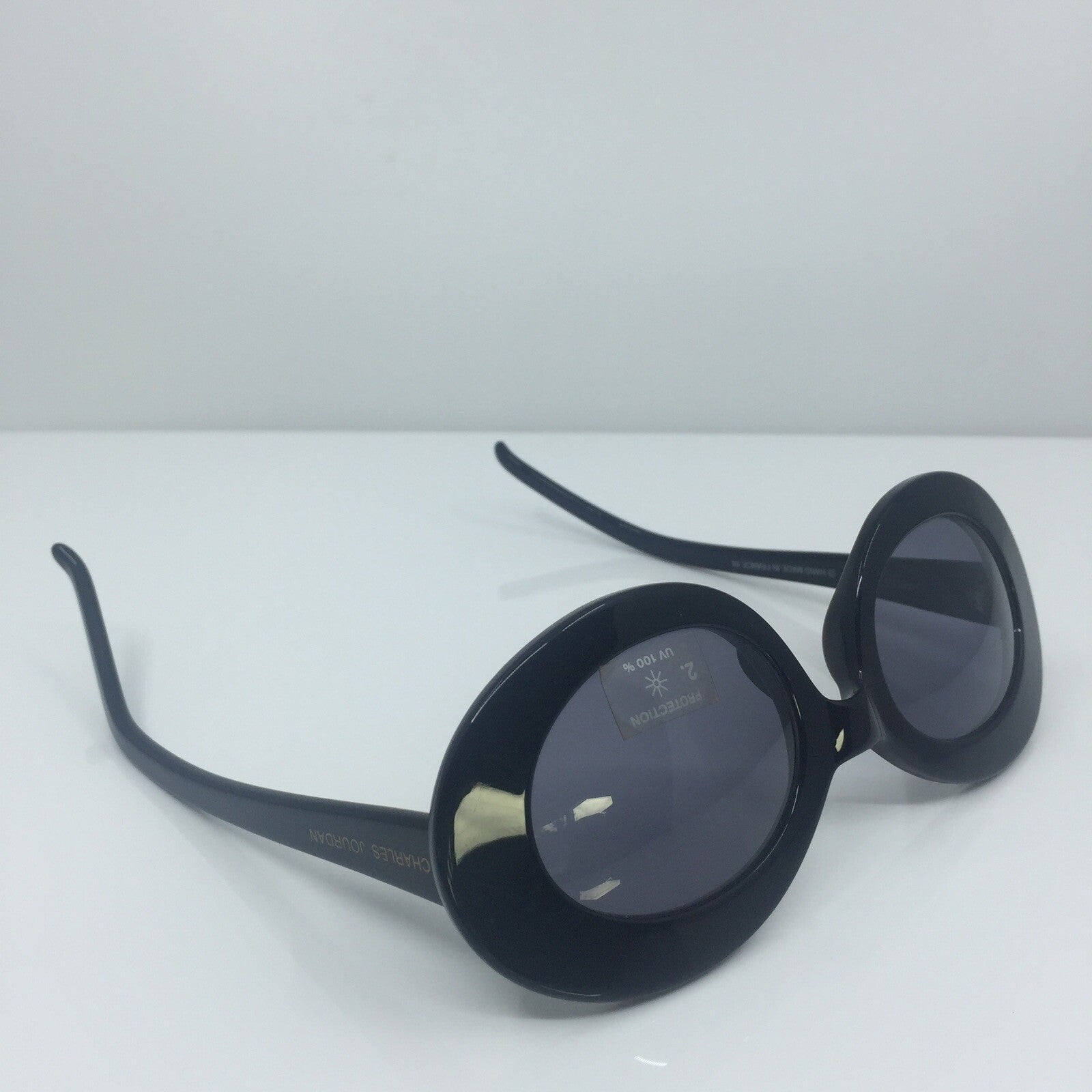 Vintage Charles Jourdan Charles Jourdan CJ 9524 Tijuana Black Sunglasses - Super Vision Optical