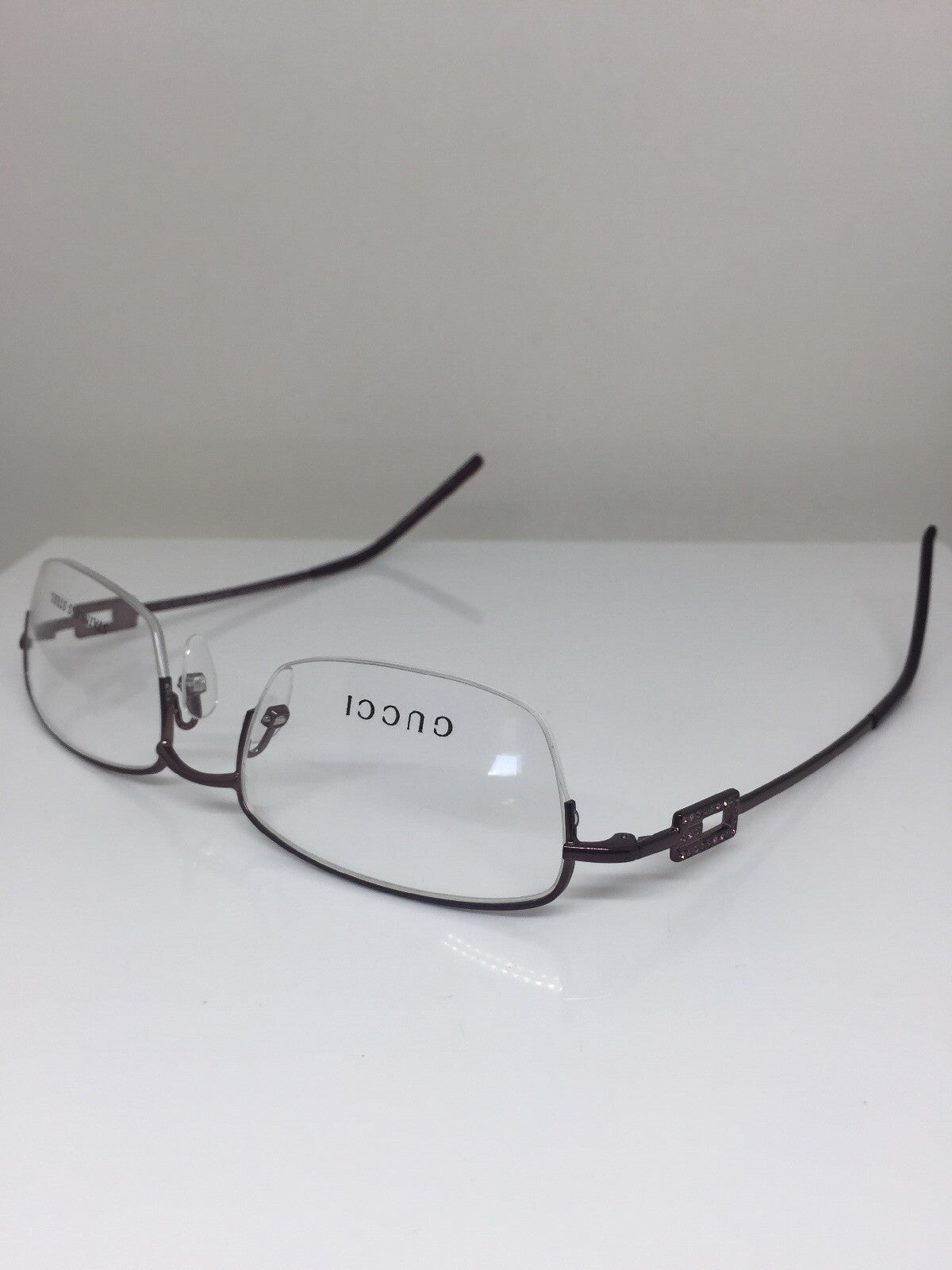 Vintage Gucci GG 2710 STRASS Purple Eyeglasses - Super Vision Optical