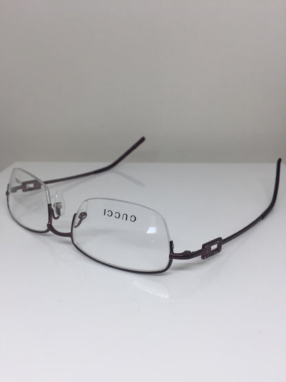Vintage Gucci GG 2710 STRASS Purple Eyeglasses - Super Vision Optical