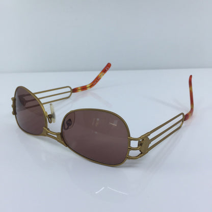 Vintage Jean Paul Gaultier JPG 58-5107 Gold Sunglasses - Super Vision Optical