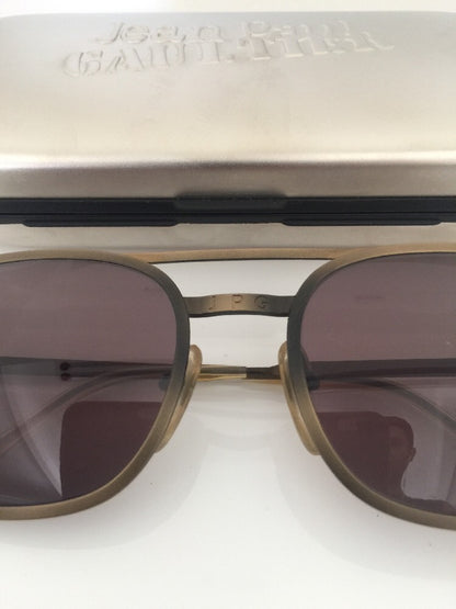 Vintage Jean Paul Gaultier JPG 56-1172 Gold Sunglasses - Super Vision Optical