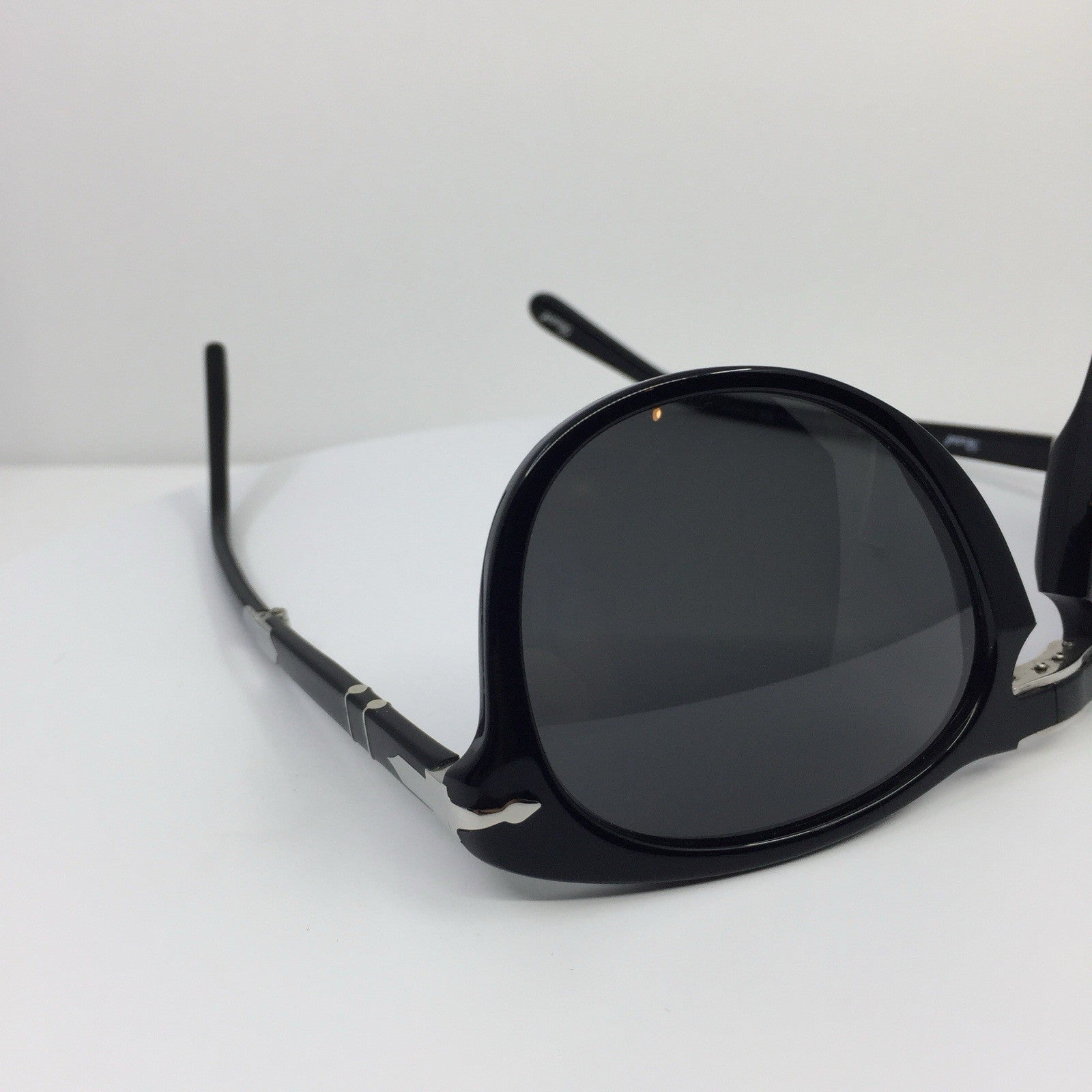 Vintage Persol PO0714SM Black Sunglasses - Super Vision Optical
