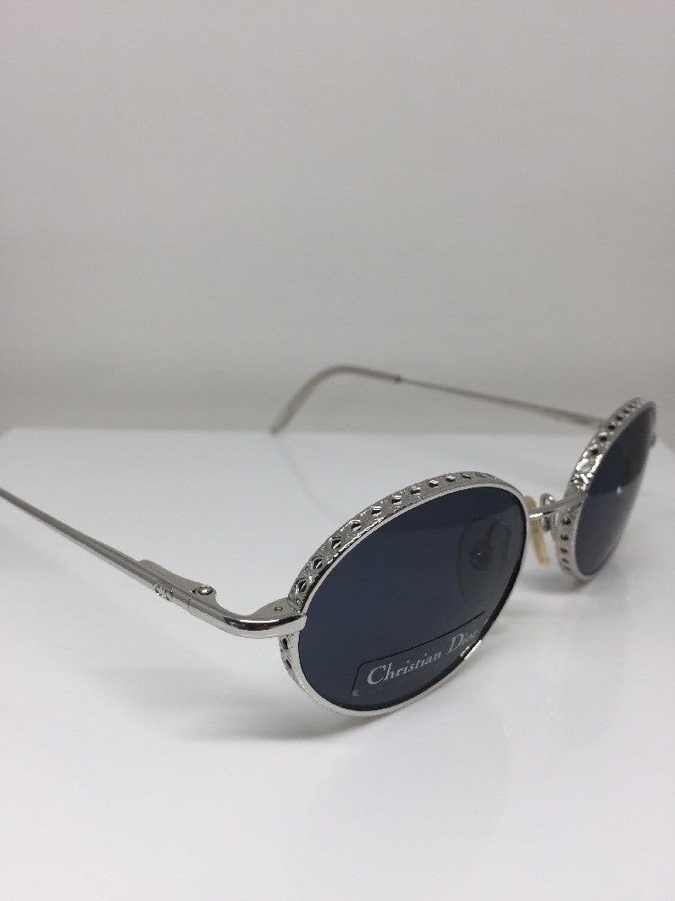 Vintage Christian Dior CD Edith Silver Sunglasses - Super Vision Optical