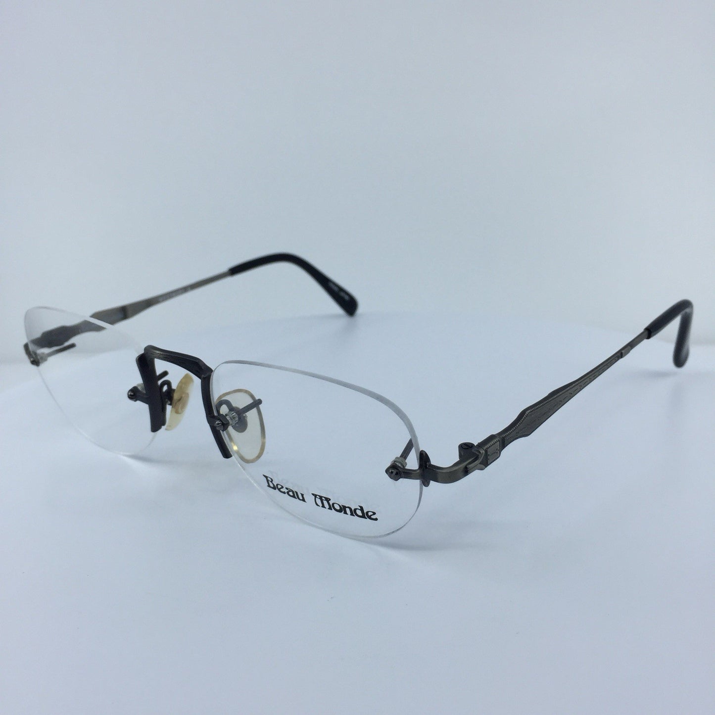 Vintage Beau Monde Collection Westbury Silver Eyeglasses - Super Vision Optical