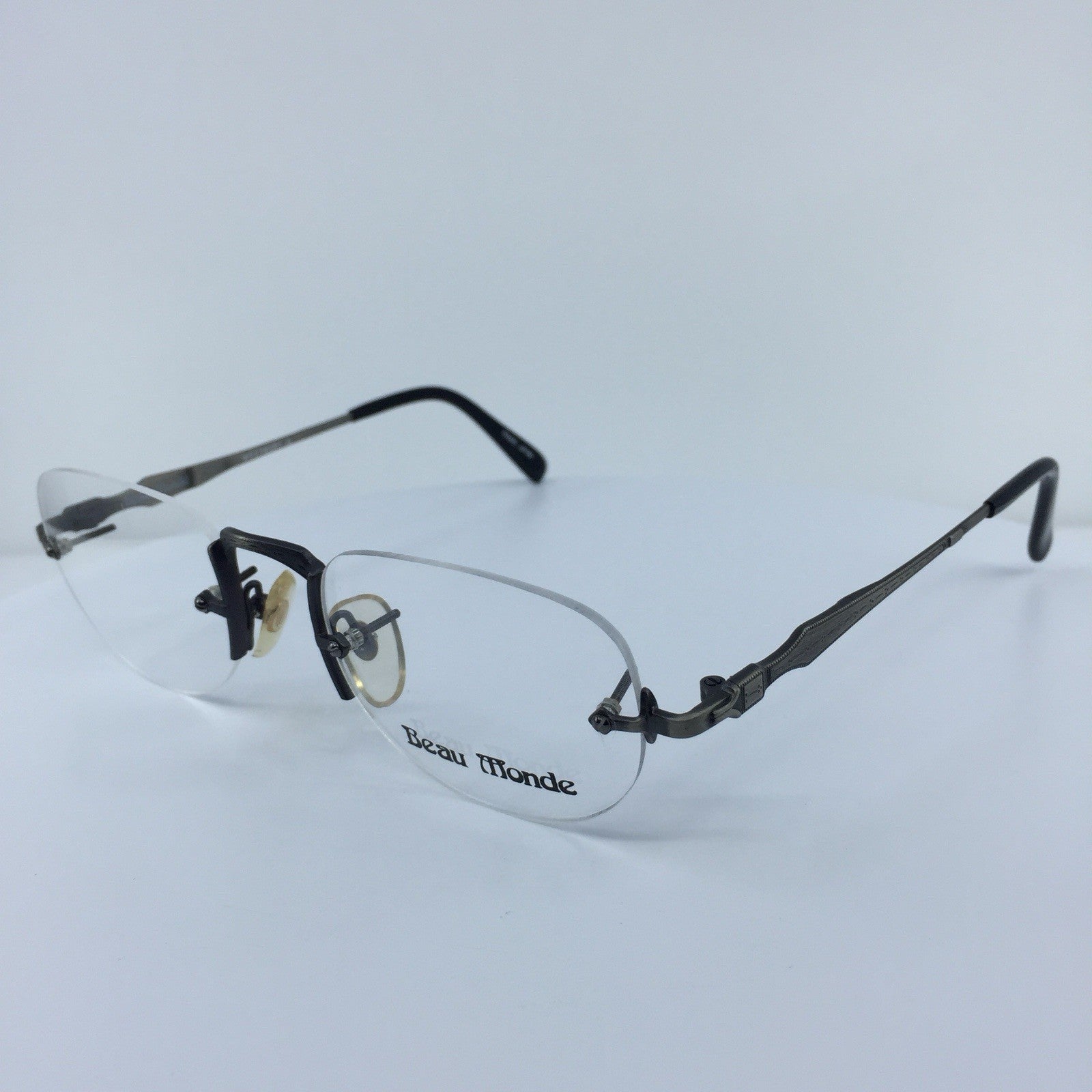 Vintage Beau Monde Collection Westbury Silver Eyeglasses - Super Vision Optical