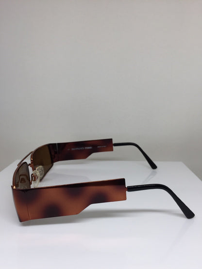 Vintage Gianfranco Ferre GFF 102-S Brown Sunglasses - Super Vision Optical