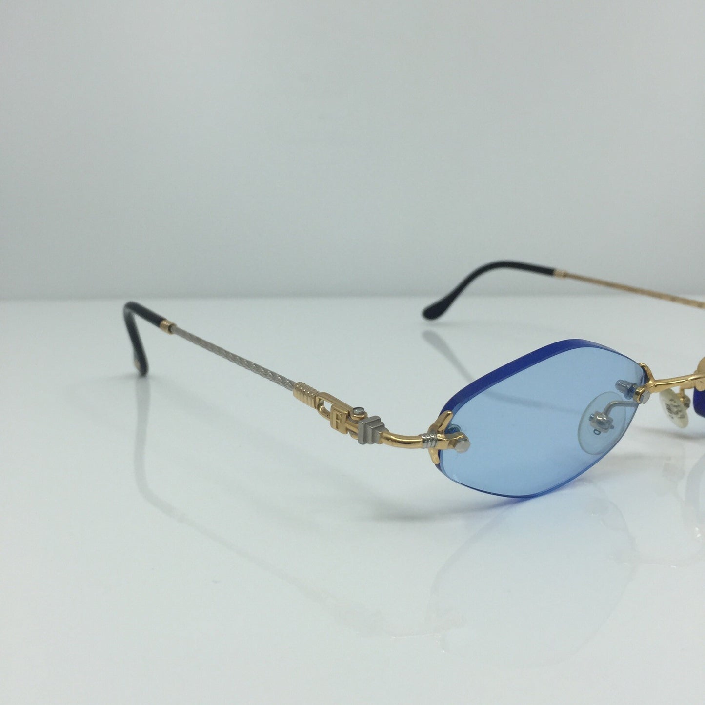 Vintage Fred Lunettes Fidji F3 MC Gold Sunglasses - Super Vision Optical