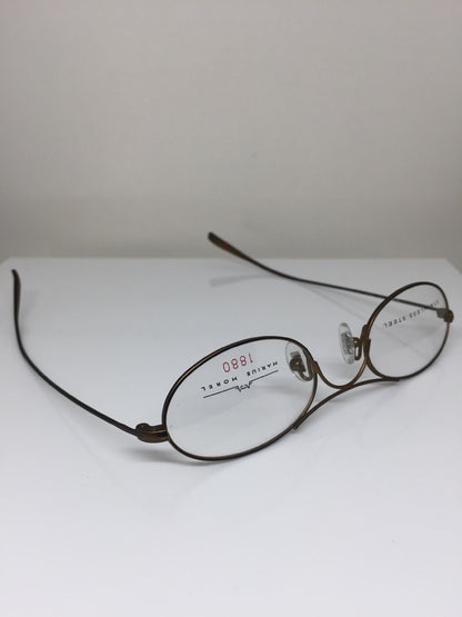 Vintage Marius Morel 1880 M. 1716M Brown Eyeglasses - Super Vision Optical