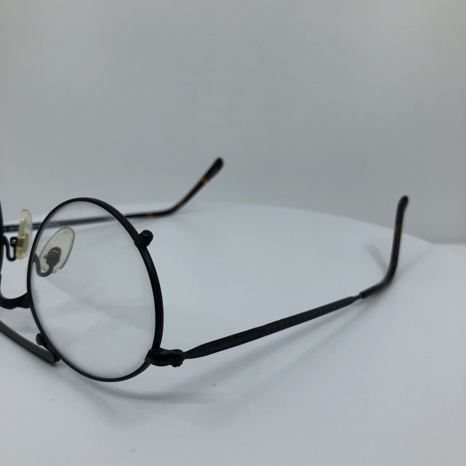 Vintage Beau Monde Collection Knightsbridge Black Eyeglasses - Super Vision Optical