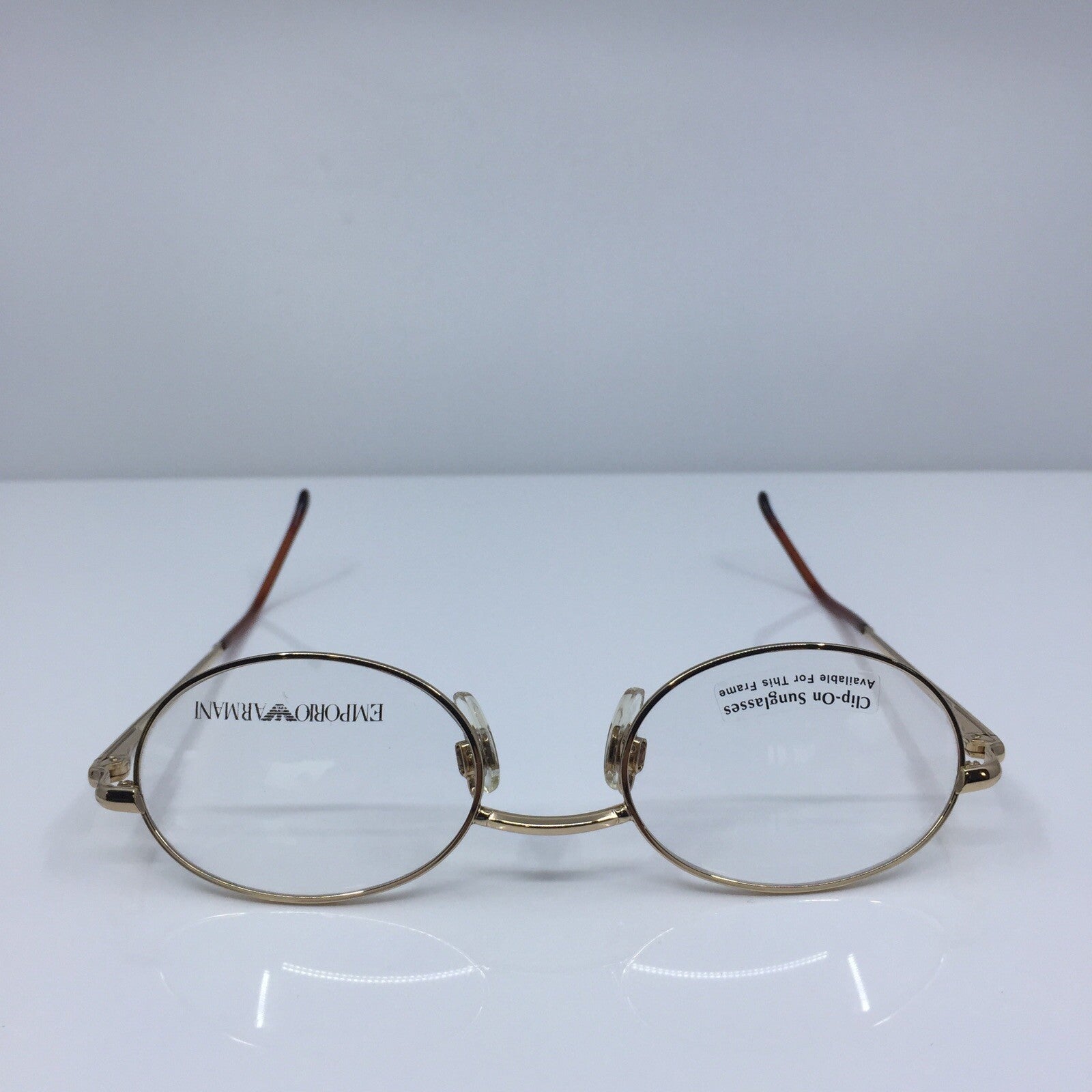 Vintage Emporio Armani EA 077 Gold Eyeglasses - Super Vision Optical