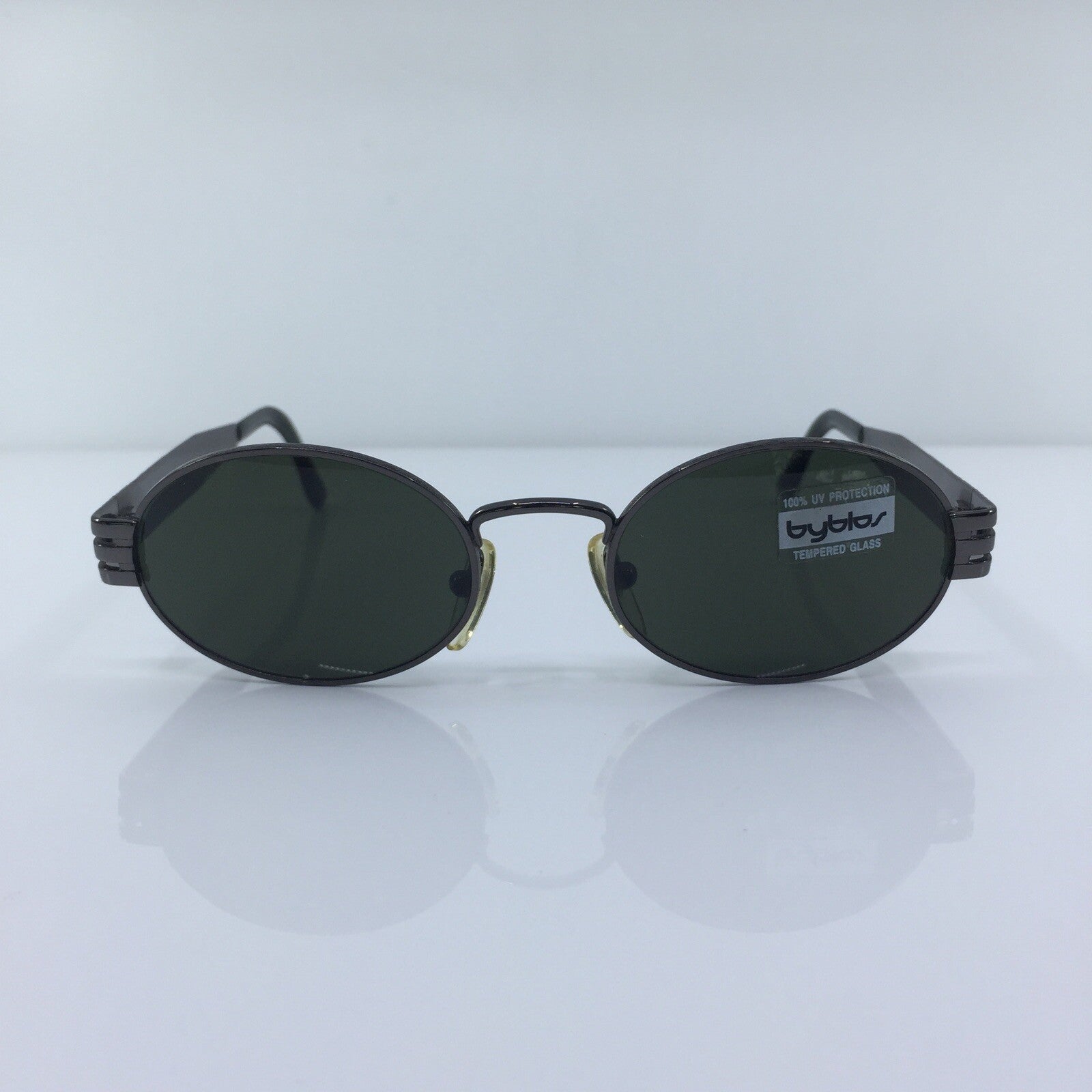 Vintage Byblos BY 613-S Gunmetal Sunglasses - Super Vision Optical