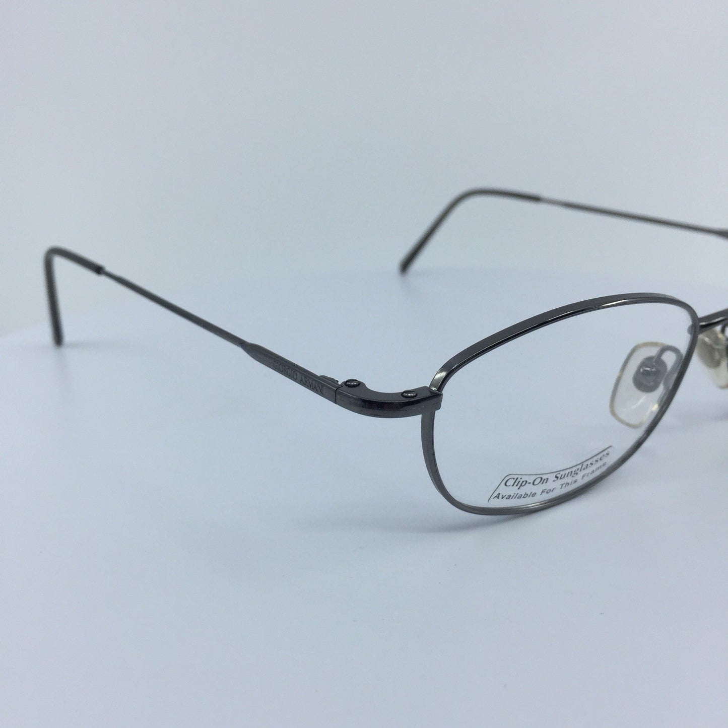 Vintage Giorgio Armani GA 1006 Black Eyeglasses - Super Vision Optical