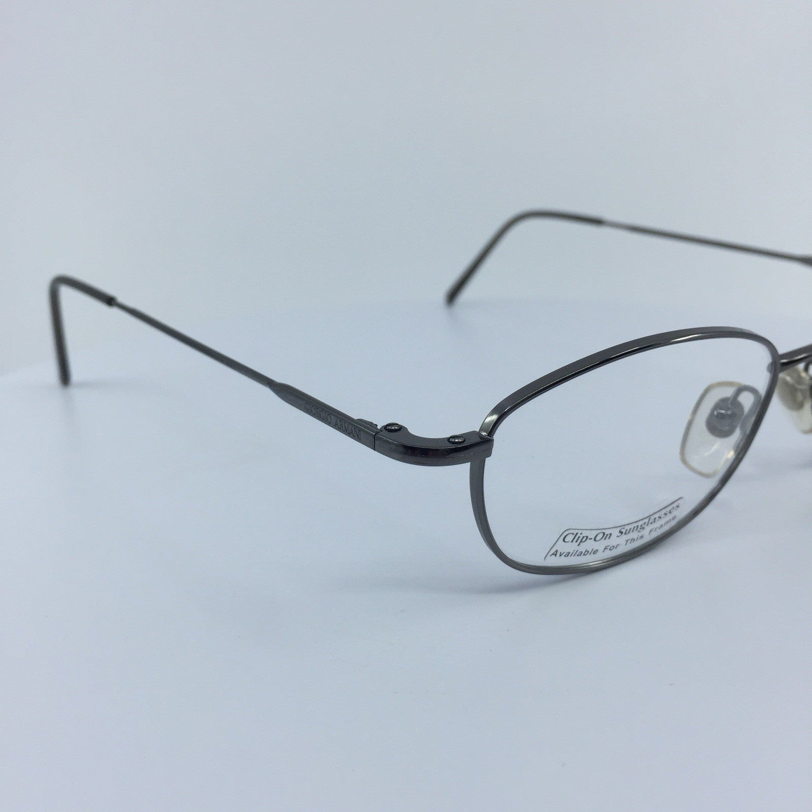 Vintage Giorgio Armani GA 1006 Black Eyeglasses - Super Vision Optical