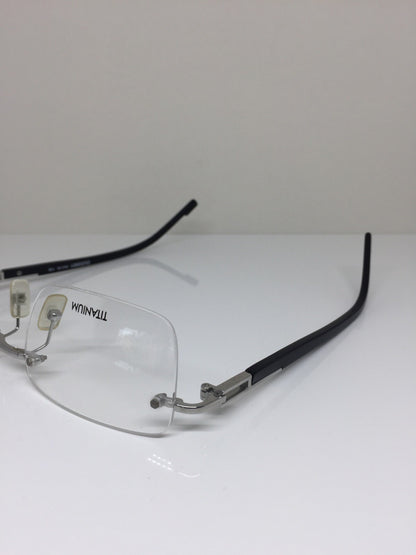 Vintage Dunhill DU03801 Silver Eyeglasses - Super Vision Optical