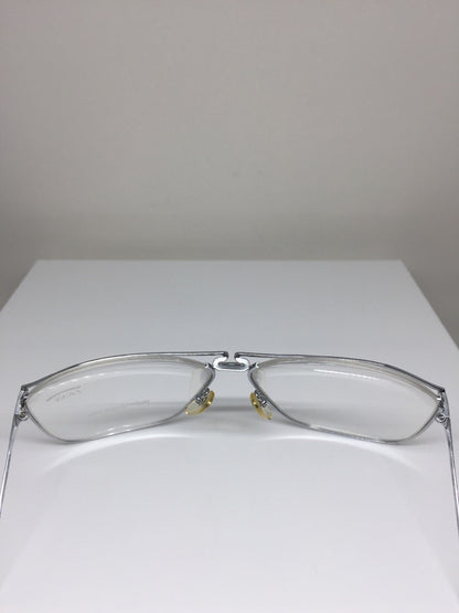 Vintage Saint Laurent YSL 383 Silver Sunglasses - Super Vision Optical