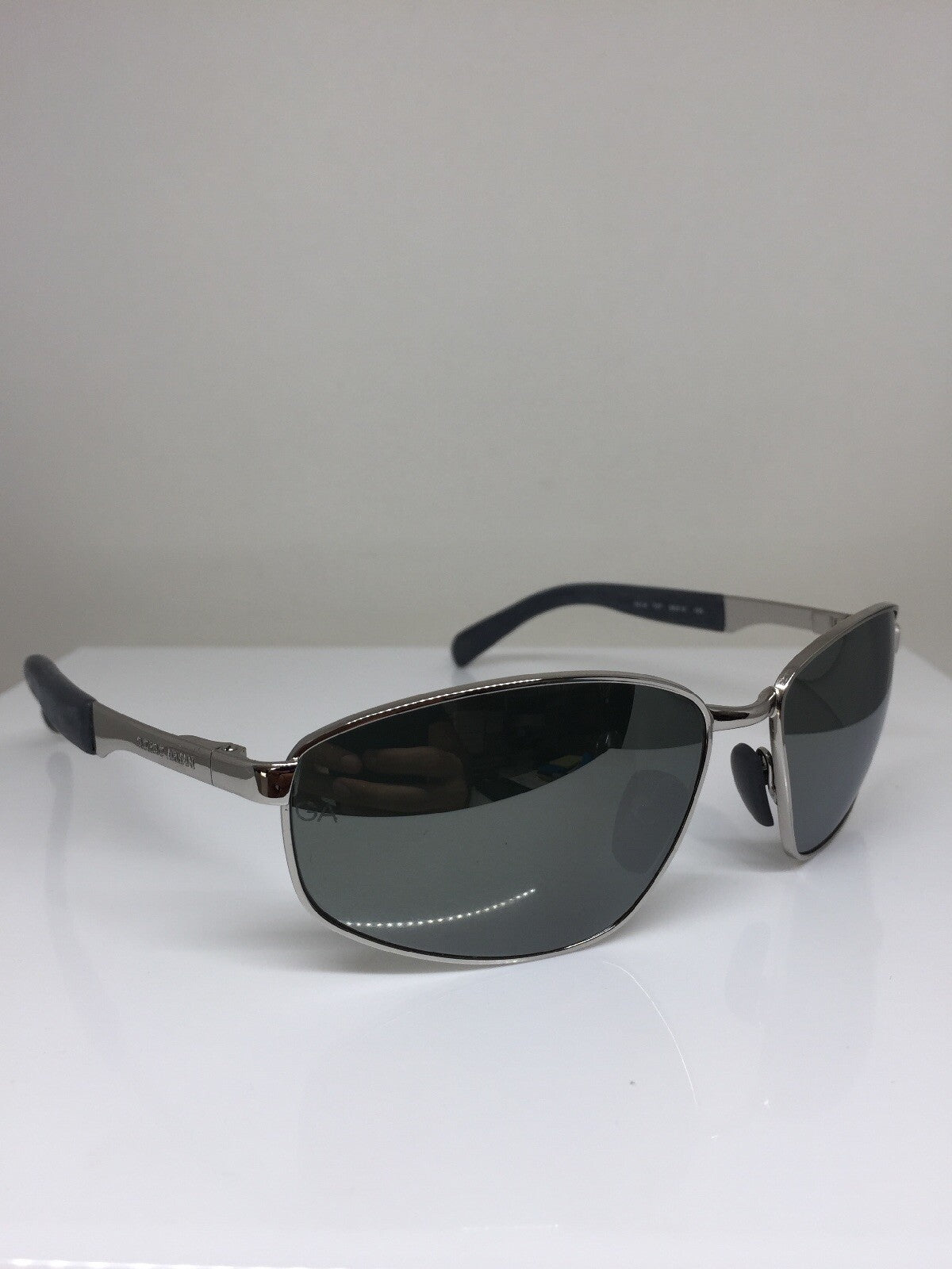 Vintage Giorgio Armani GA 1514 Silver Sunglasses - Super Vision Optical